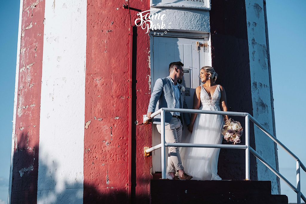 Wedding Photos at Lighthouse Near Watsons Bay Hotel